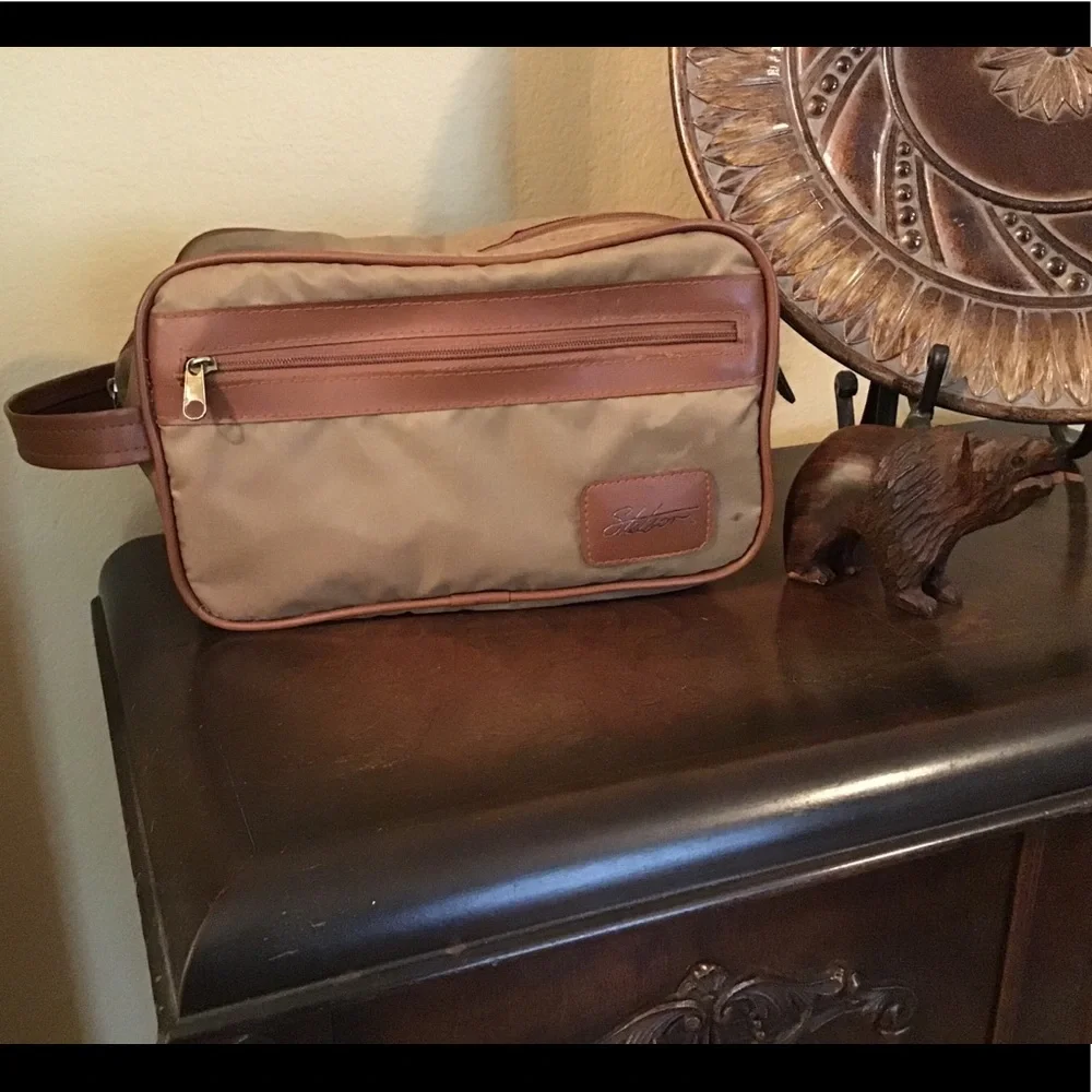 Stetson vintage toiletries bag